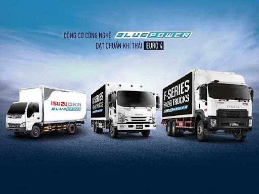 Xe tải thùng kín Isuzu đến từ thương hiệu uy tín hàng đầu Nhật Bản