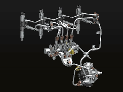Động cơ sử dụng hệ thống phun nhiên liệu điện tử 